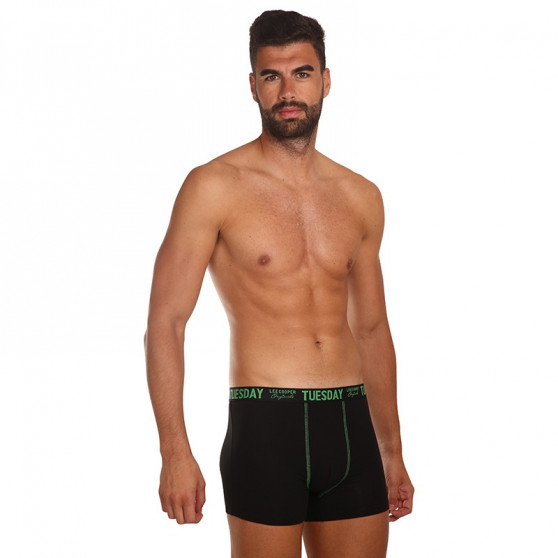 7PACK Мъжки боксерки Lee Cooper черено (LCUBOX7P0110-1769913)