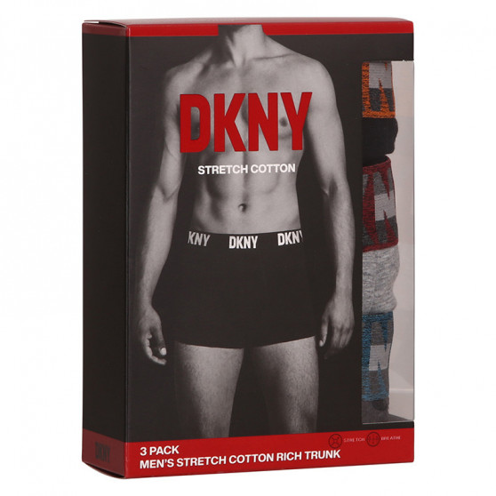 3PACK Мъжки боксерки DKNY Bellevue многоцветен (U5_6654_DKY_3PKA)