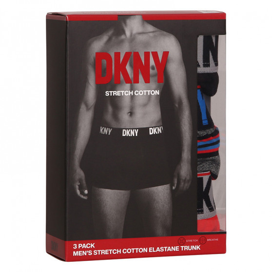 3PACK Мъжки боксерки DKNY Elkins многоцветен (U5_6659_DKY_3PKA)