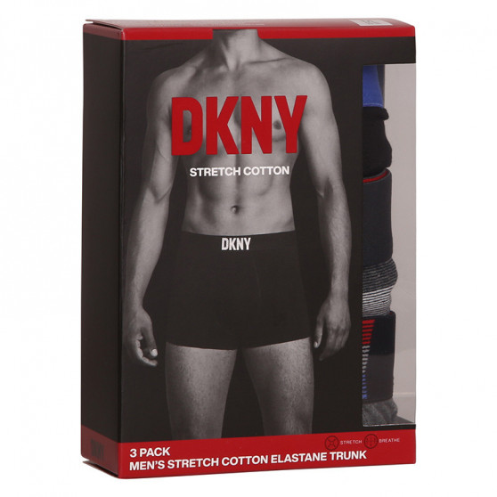 3PACK Мъжки боксерки DKNY Hinton многоцветен (U5_6660_DKY_3PKB)