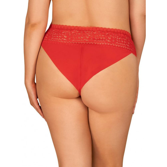 Дамски бикини Obsessive извънгабаритен red (Blossmina panties)