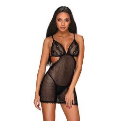 Дамски комплект Obsessive черено (Millagro chemise)