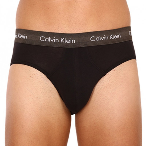 3PACK Мъжки слипове Calvin Klein многоцветен (U2661G-6EW)