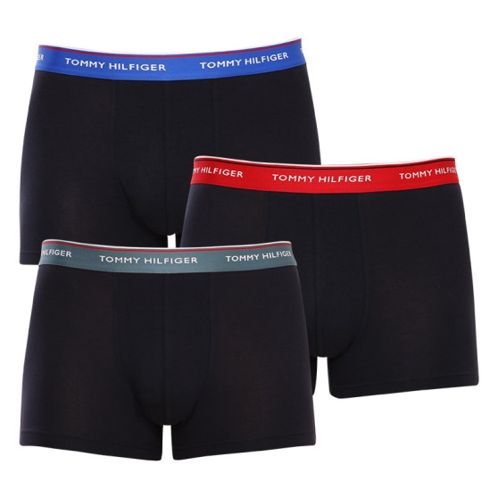 3PACK Мъжки боксерки Tommy Hilfiger тъмно синьо (UM0UM01642 0SN)