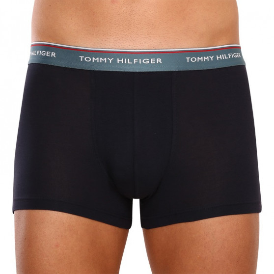 3PACK Мъжки боксерки Tommy Hilfiger тъмно синьо (UM0UM01642 0SN)