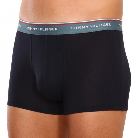 3PACK Мъжки боксерки Tommy Hilfiger тъмно синьо (UM0UM01642 0SN)