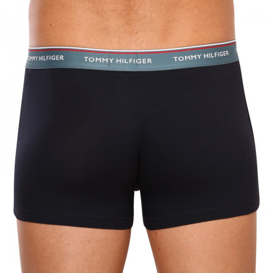 3PACK Мъжки боксерки Tommy Hilfiger тъмно синьо (UM0UM01642 0SN)