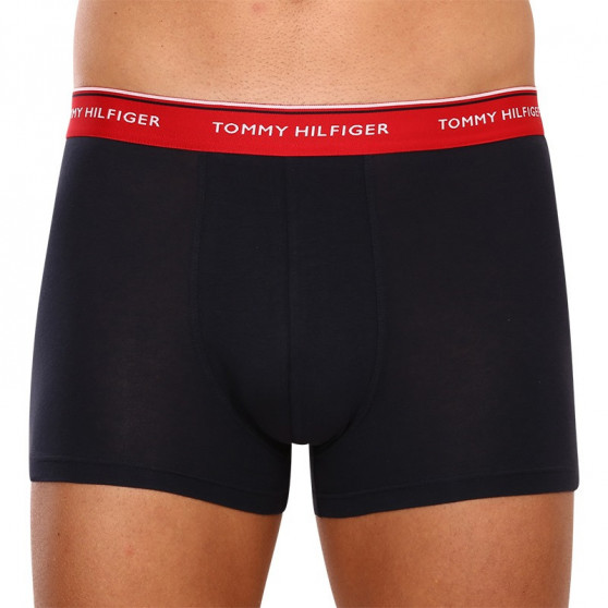 3PACK Мъжки боксерки Tommy Hilfiger тъмно синьо (UM0UM01642 0SN)