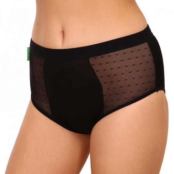 Bodylok Менструални бикини Bamboo Hi-Waist Black Medium Менструация (BD22044)