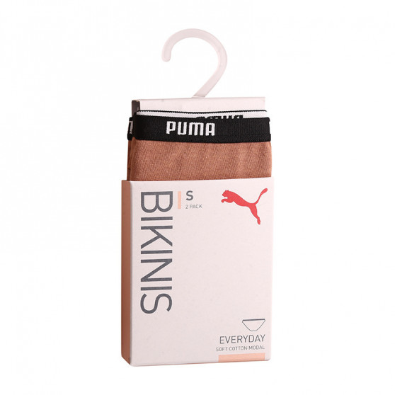 2PACK дамски бикини Puma brown (603031001 013)