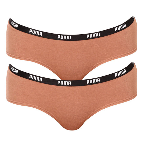 2PACK дамски бикини Puma brown (603032001 013)