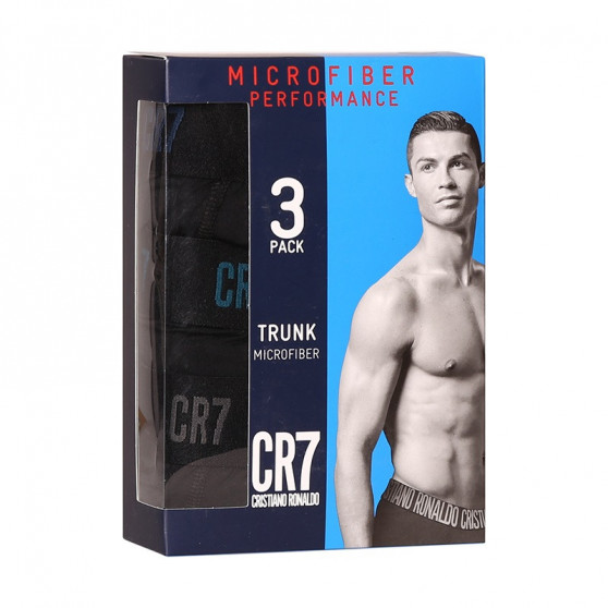 3PACK Мъжки боксерки CR7 черено (8199-49-201)