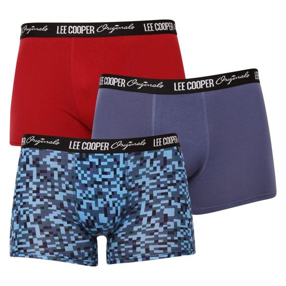 3PACK Мъжки боксерки Lee Cooper многоцветен (LCUBOX3P2-1946710)