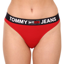 Дамски стрингове Tommy Hilfiger червен (UW0UW02823 XLG)