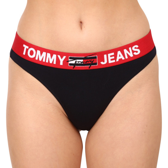 Дамски стрингове Tommy Hilfiger тъмно синьо (UW0UW02823 DW5)