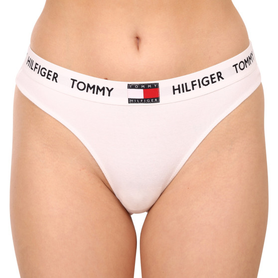 Дамски стрингове Tommy Hilfiger бяла (UW0UW02198 YCD)