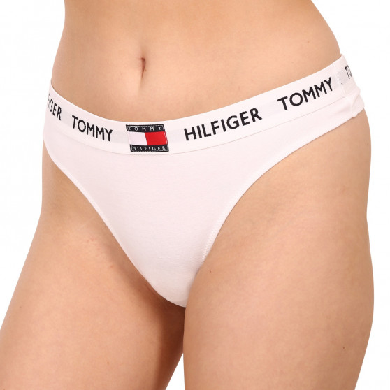 Дамски стрингове Tommy Hilfiger бяла (UW0UW02198 YCD)