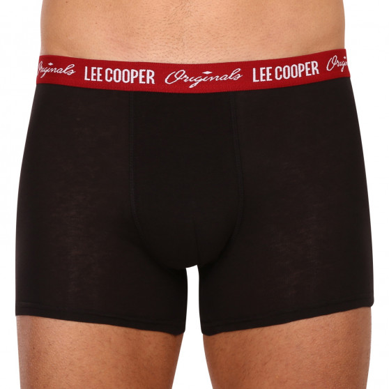 10PACK Мъжки боксерки Lee Cooper черено (LCUBOX10P07-1951589)