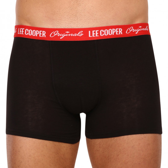 10PACK Мъжки боксерки Lee Cooper черено (LCUBOX10P07-1951589)