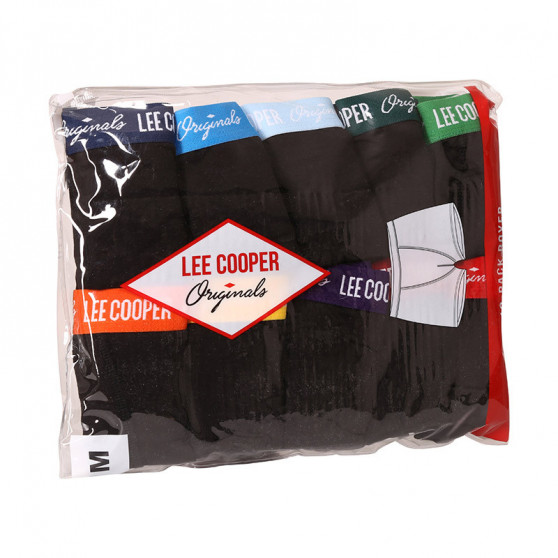 10PACK Мъжки боксерки Lee Cooper черено (LCUBOX10P07-1951589)