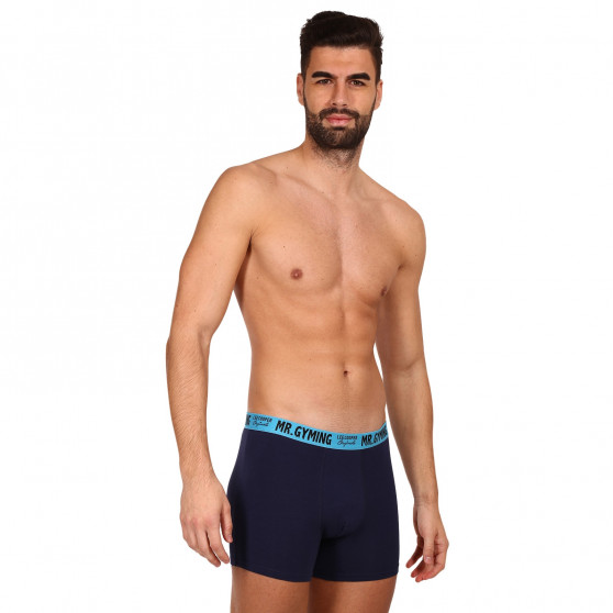 7PACK Мъжки боксерки Lee Cooper тъмно синьо (LCUBOX7P0111-1769914)