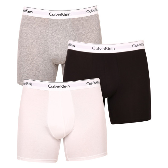 3PACK Мъжки боксерки Calvin Klein многоцветен (NB2381A-MP1)