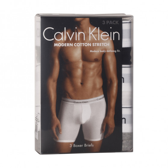 3PACK Мъжки боксерки Calvin Klein многоцветен (NB2381A-MP1)