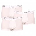 3PACK Мъжки боксерки Calvin Klein бяла (NB2380A-100)