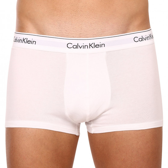 3PACK Мъжки боксерки Calvin Klein бяла (NB2380A-100)