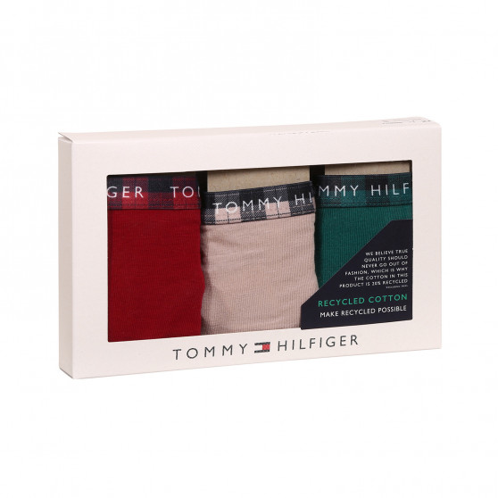 3PACK Дамски стрингове Tommy Hilfiger многоцветен (UW0UW03921 0WQ)