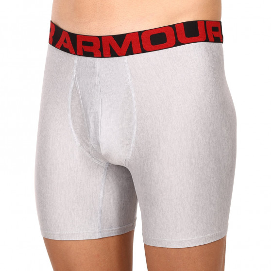 2PACK Мъжки боксерки Under Armour сиво (1363619 011)