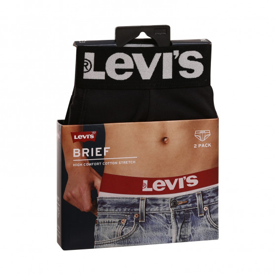 2PACK мъжки слипове Levis черено (905003001 884)