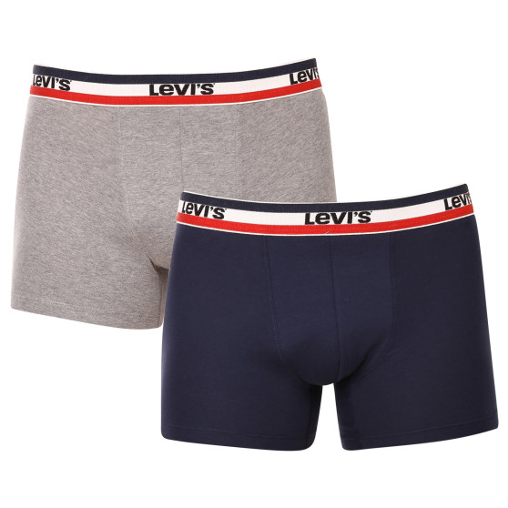 2PACK Мъжки боксерки Levis многоцветен (905005001 198)