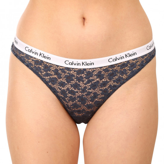 3PACK дамски бикини Calvin Klein извънгабаритен multicolour (QD3975E-6Q2)