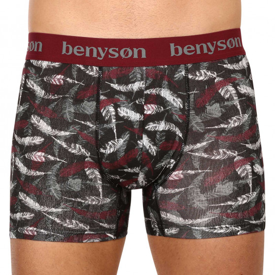 3PACK Мъжки боксерки Benysøn бамбук multicolour (BENY-7010)