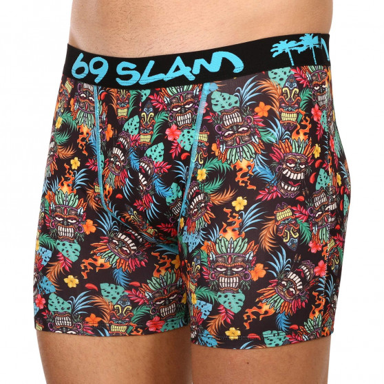 Мъжки боксерки 69SLAM fit hawaiian tiki (MBYHWT-PO)