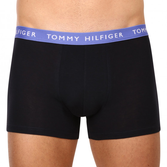 3PACK Мъжки боксерки Tommy Hilfiger тъмно синьо (UM0UM02324 0V1)