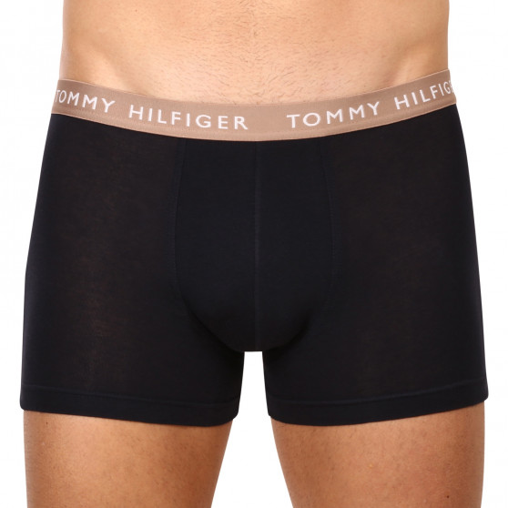 3PACK Мъжки боксерки Tommy Hilfiger тъмно синьо (UM0UM02324 0V1)