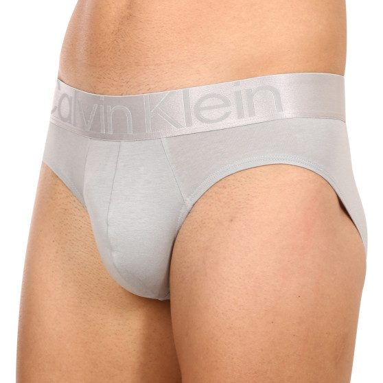 3PACK Мъжки слипове Calvin Klein многоцветен (NB3129A-C7Y)