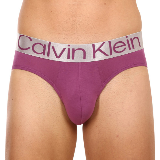 3PACK Мъжки слипове Calvin Klein многоцветен (NB3129A-C7Y)