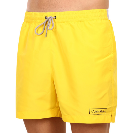 Мъжки бански костюми Calvin Klein yellow (KM0KM00787 ZGR)