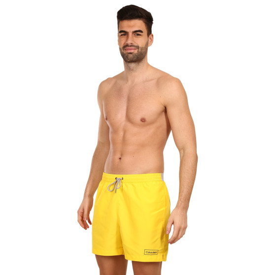 Мъжки бански костюми Calvin Klein yellow (KM0KM00787 ZGR)