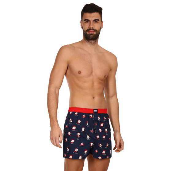 3PACK Мъжки боксерки Happy Shorts многоцветен (HS 2838586)