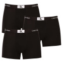 3PACK Мъжки боксерки Calvin Klein черено (NB3528A-UB1)