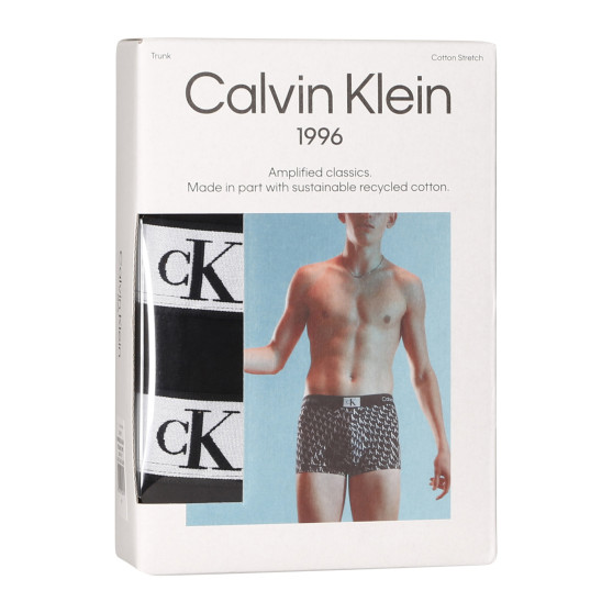 3PACK Мъжки боксерки Calvin Klein черено (NB3528A-UB1)