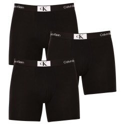 3PACK Мъжки боксерки Calvin Klein черено (NB3529A-UB1)