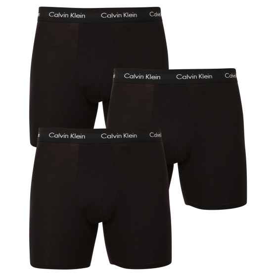 3PACK Мъжки боксерки Calvin Klein черено (NB1770A-XWB)