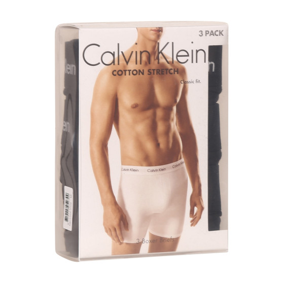 3PACK Мъжки боксерки Calvin Klein черено (NB1770A-XWB)