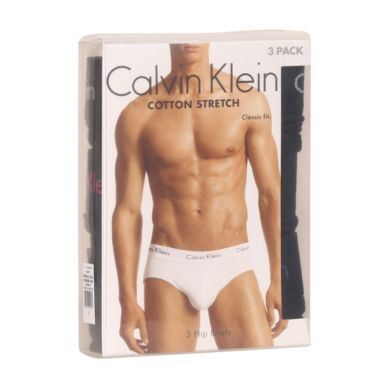 3PACK мъжки слипове Calvin Klein черено (U2661G-CAQ)