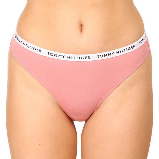 3PACK Дамски стрингове Tommy Hilfiger многоцветен (UW0UW02829 0R1)